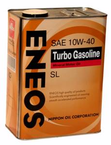 Моторное масло Eneos Turbo Gasoline SL, 4л